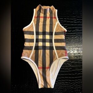 BURBERRY GIRLS SWIMSUIT 4Y